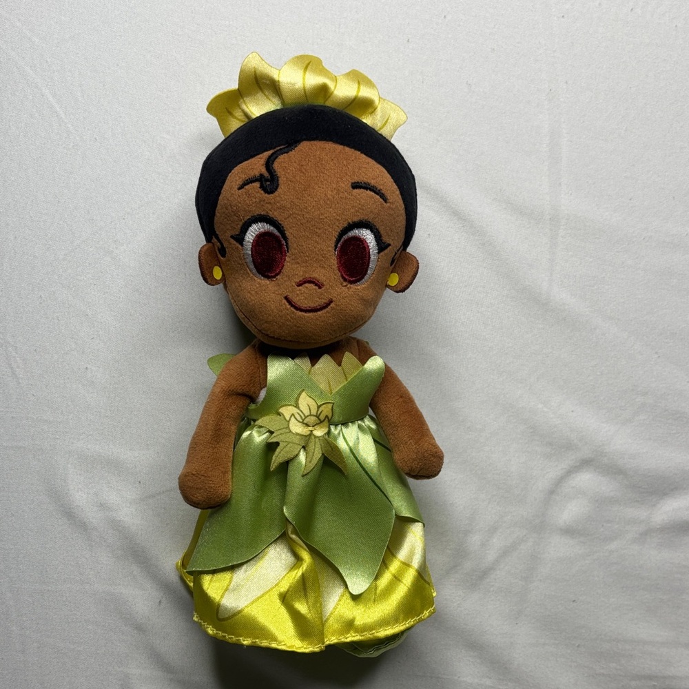 Disney Princess Plush Doll with Yellow and Green Dress